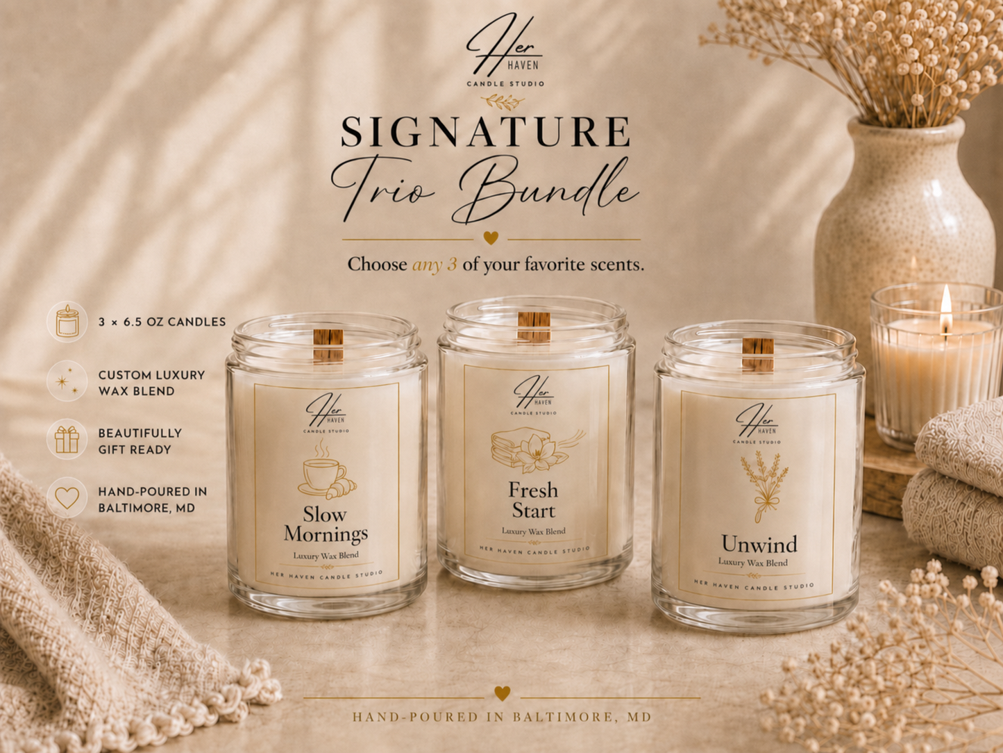 Signature Trio Bundle